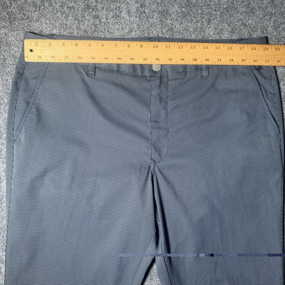 Bonobos Maide Golf Pants Men 38x31.5 Houndstooth Performance Chino Slim Straight